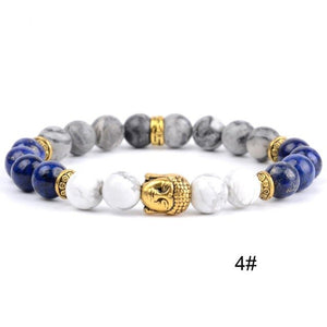 Fashion Beaded Natural Stone for Women Wristband